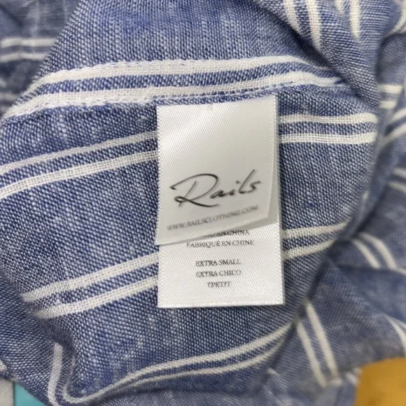Rails Linen blend button up - Picture 5 of 8